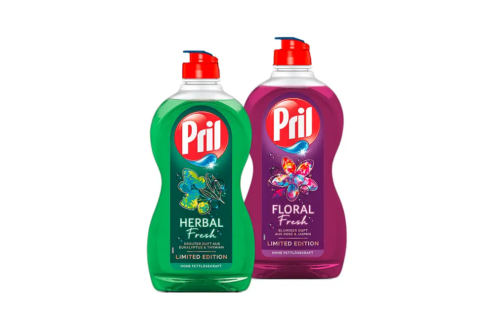 Pril Herbal Fresh und Pril Floral Fresh